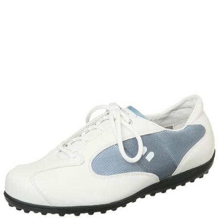 BALLY百利 白色Birdie时尚女士高尔夫球鞋_百