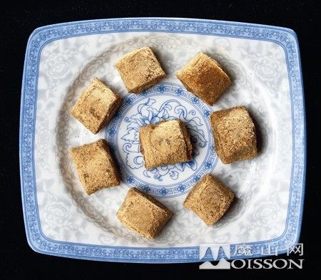 豆面糕 豆面糕