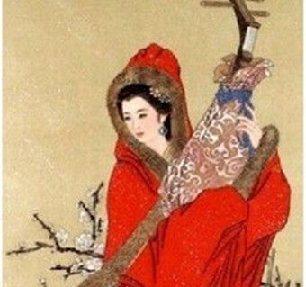 王昭君是窄肩女。 王昭君是窄肩女。