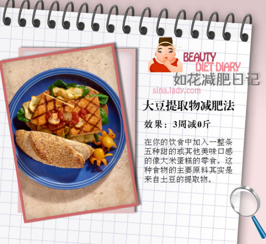 大豆提取物让你更有饱腹感 大豆提取物让你更有饱腹感