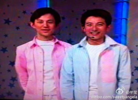 何炅李维嘉青涩旧照 何炅李维嘉青涩旧照