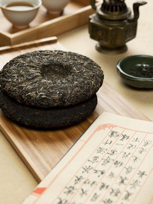 首乌普洱茶 首乌普洱茶