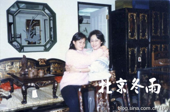 刘若英与妈妈