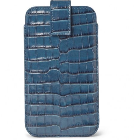 SMYTHSON 鳄鱼皮图样iPhone 5保护皮套 约¥1000 SMYTHSON 鳄鱼皮图样iPhone 5保护皮套 约¥1000