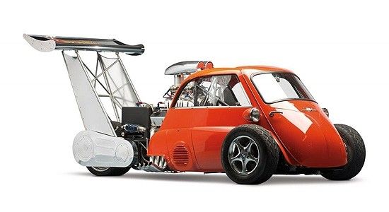 暴力改装的1959宝马Isetta 暴力改装的1959宝马Isetta