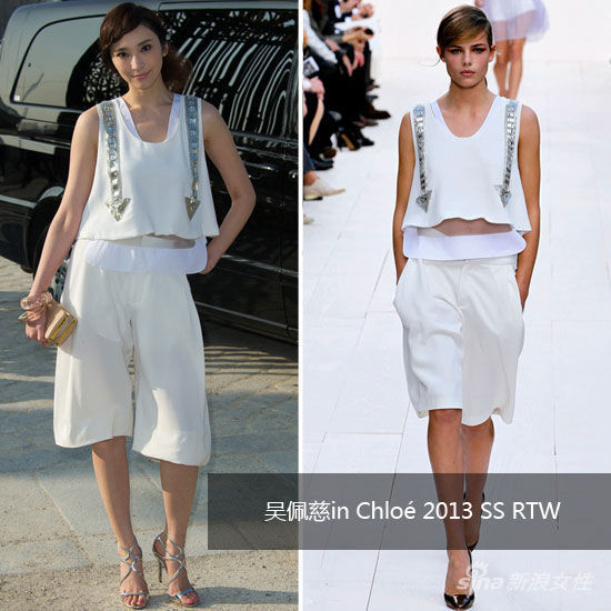 吴佩慈in Chloé 2013 SSRTW 吴佩慈in Chloé 2013 SSRTW