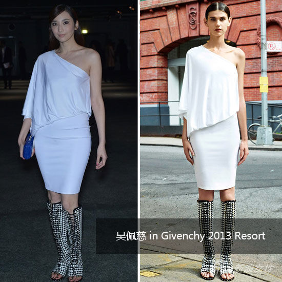 吴佩慈 in Givenchy 2013Resort 吴佩慈 in Givenchy 2013Resort