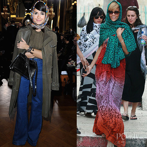 示范明星:米洛斯拉瓦·杜玛(Miroslava Duma)、蕾哈娜 (Rihanna)