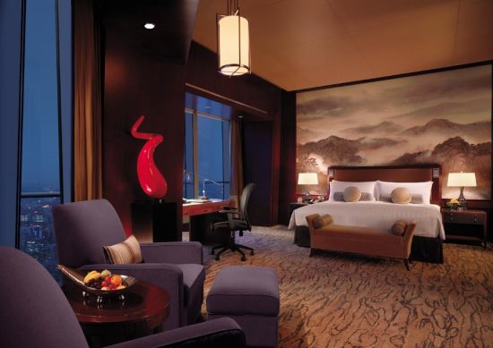 国贸大酒店特选超豪华客房 (图片来源:shangri-la.com) 国贸大酒店特选超豪华客房 (图片来源:shangri-la.com)
