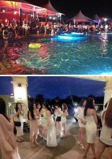 网曝海天盛筵现场图