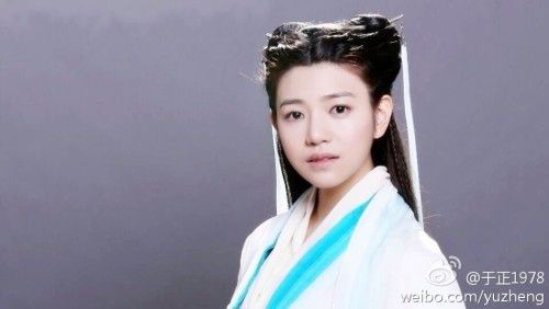 于正曝光陈妍希小龙女试装照