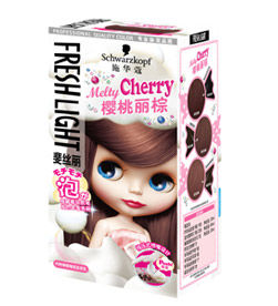 FRESHLIGHT斐丝丽泡泡染7-99樱桃丽棕