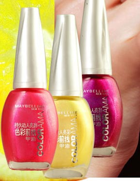 组图:美宝莲色彩前线甲油 DIY搭配招_伊人风采