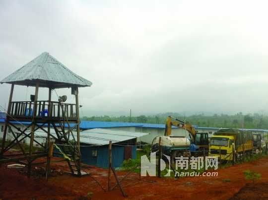 密松水电站闲置的项目营地。南都记者 张晗 摄 密松水电站闲置的项目营地。南都记者 张晗 摄