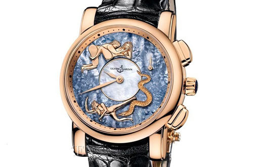 雅典Ulysse Nardin 18K黄金自鸣报时春宫表 雅典Ulysse Nardin 18K黄金自鸣报时春宫表