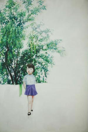 奢华拍品:曾浩油画(图)