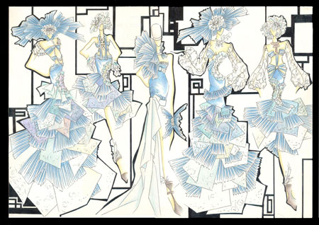 中国国际服装设计大奖赛入围选手及作品-王凤