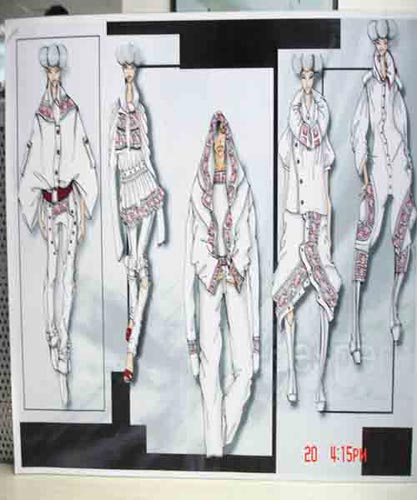 中国国际服装设计大赛参赛作品-方丽蓉(组图)