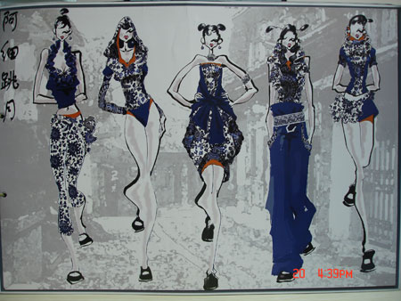 作品以该元素进行创作