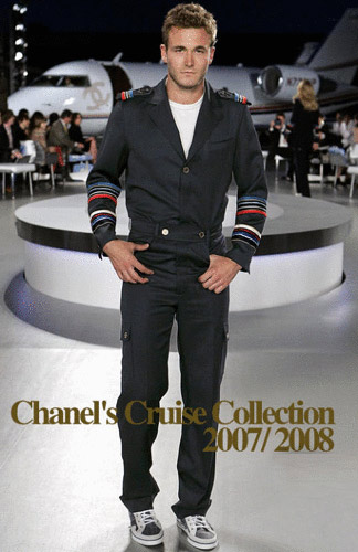 Chanel 08早春男装发布:超豪华睡衣压场(图)