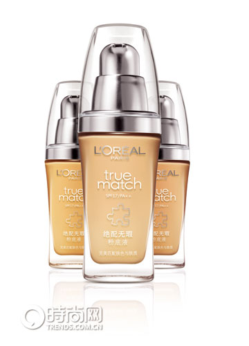 美容大奖入围产品:欧莱雅绝配无暇粉底液(图)