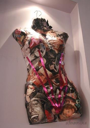 组图:中国国际美发潮流主题展-人体艺术