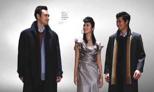 云敦男装跻身国内一线男装品牌行列(组图)