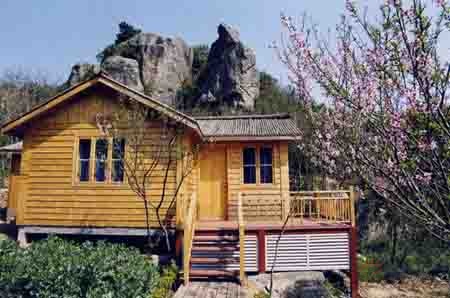 组图:桃花峪景区-小木屋