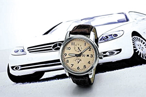 奔驰推出售价3.8万的CLTime特别腕表(组图)