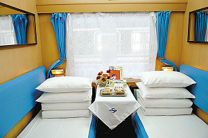 高级豪华双人软卧包厢