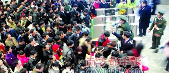 千里返乡 租车过年 广州出租市场一片繁荣