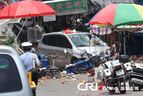 “5·19“广州交通事故 司机油门当刹车酿惨剧