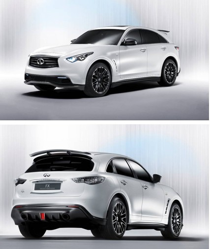 F1冠军座驾—英菲尼迪量产FX维特尔特别版