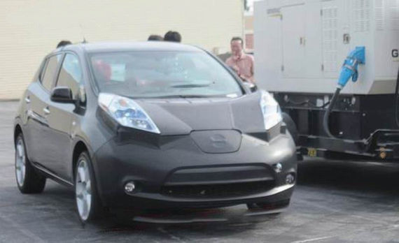 英菲尼迪电动车谍照曝光 2014年上市