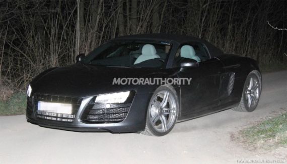 2013全新奥迪R8超级跑车无伪装谍照