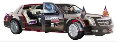 16亿美元的保护 美国总统车队解密