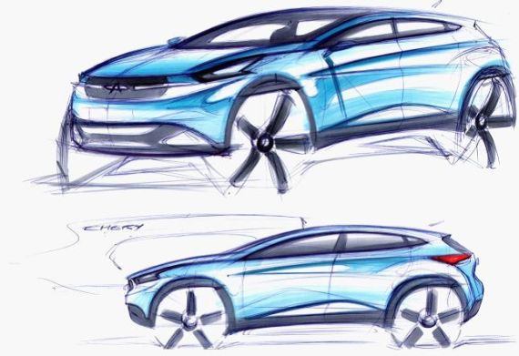 奇瑞全新SUV TX概念车曝光 亮相北京车展