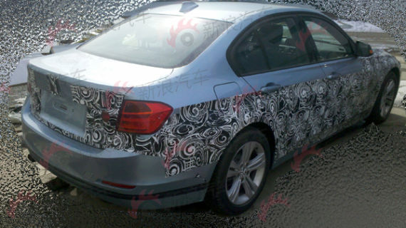 华晨宝马新3系入门款谍照曝光 或为318Li