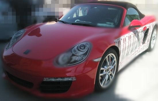 保时捷新Boxster国内曝光 北京车展发布