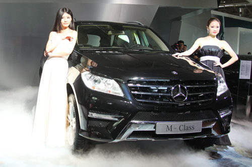奔驰全新M级越野车正式登陆济南市场