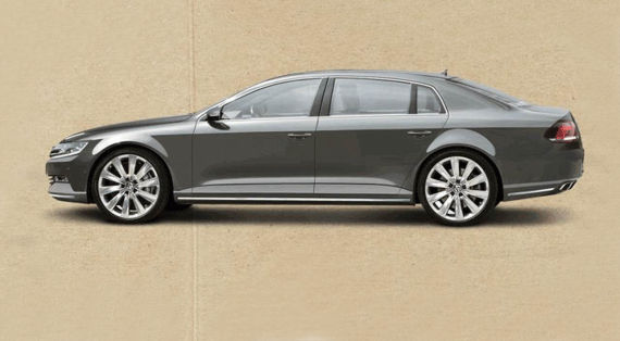 配双涡轮V8引擎 新大众辉腾2013年发布