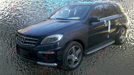 即将引进国内 奔驰ML63AMG国内谍照