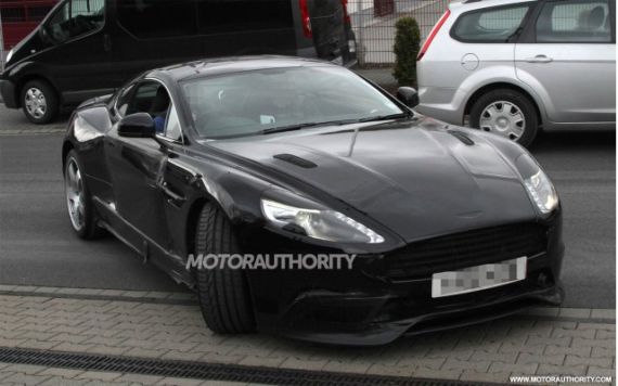 2013款阿斯顿-马丁DB9最新谍照曝光