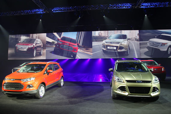 福特携家族四款全新SUV登陆中国市场