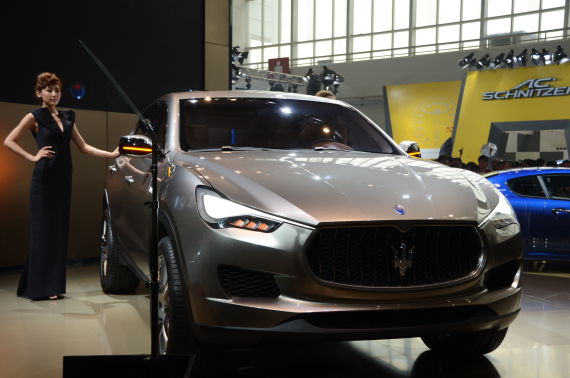 玛莎拉蒂SUV Kubang概念车亚洲首秀