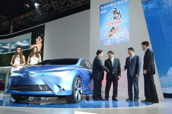 云动双擎领衔 丰田多款车型亮相北京车展