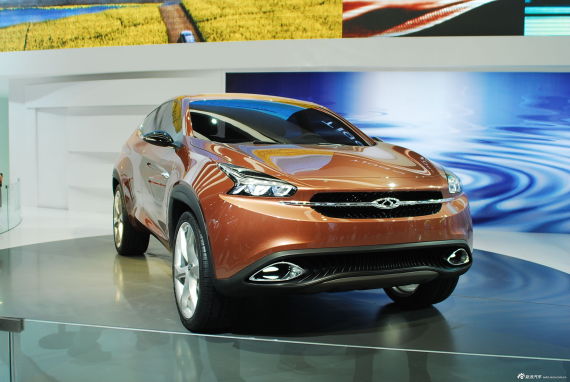 奇瑞全新概念车TX亮相2012北京车展