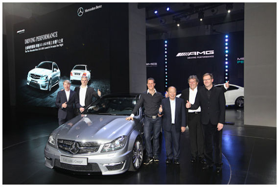 全新奔驰C63 AMG中国上市暨AMG45周年庆