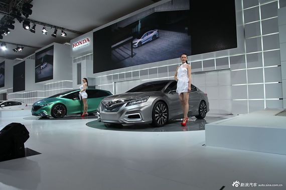 广汽本田携概念车Concept C亮相北京车展
