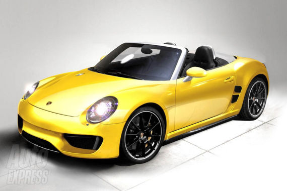 保时捷入门级跑车效果图 2014年上市